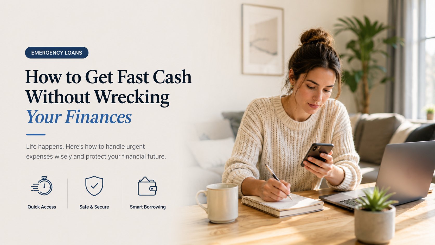 Emergency Loans: A 6-Step Playbook for Fast Cash Without Wrecking Your Finances