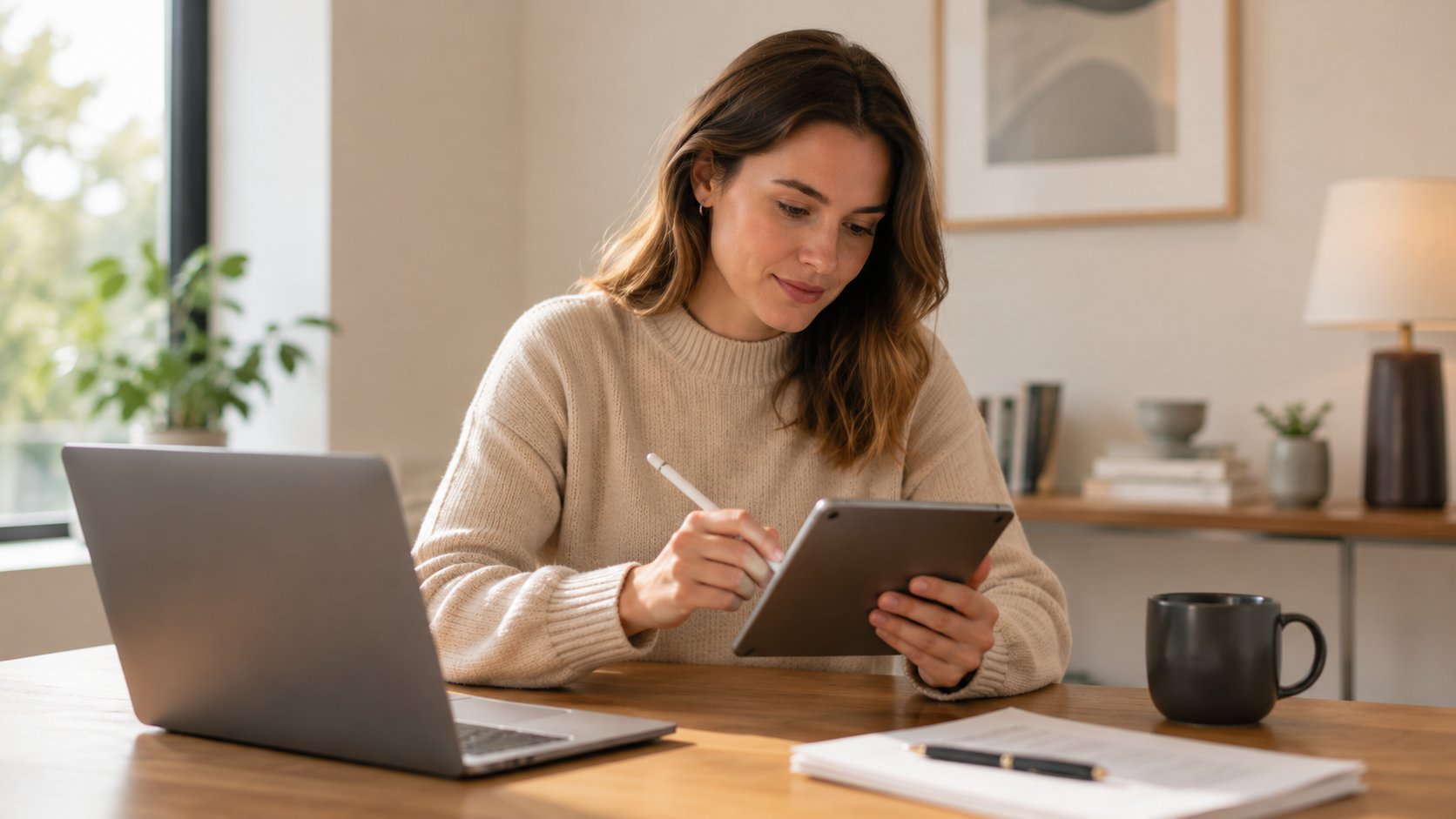 Review your terms and e-sign.